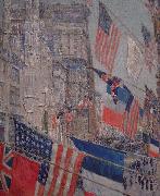 Childe Hassam, Allies Day, May 1917